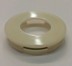 Keskimerkin pohja 59mm/Valkoinen/Suora