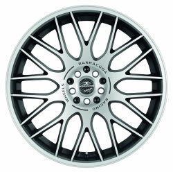 KARIZZMA Mattblack-polished 7.5x17