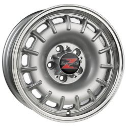 Baroque Silver Polished Lip 7x15