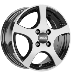 CA2 JET BLACK-FRONT CUT 6.0x14