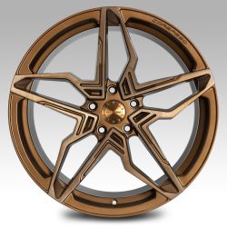 KHARMA Higloss-Bronze brushed Surface 8.5x19