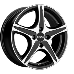 R56 MATT BLACK-FRONT CUT 6.5x16