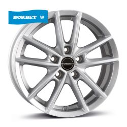 W crystal silver 8.0x18