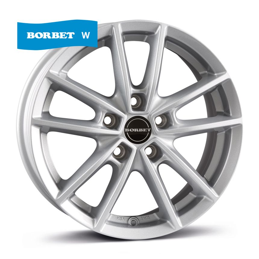 W crystal silver 6x15