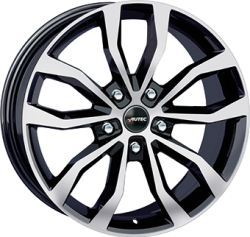 UTECA Gloss Black / Polished 7.5x17