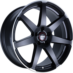 SEVEN Black matt polish 8.0x18