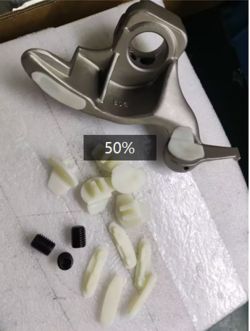 Rengaskoneen muovinen asennuspää naarmujen estoon, ST-1200, ST-1203, ST-1211, ST-1231S