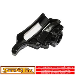 Rengaskoneen muovinen asennuspää naarmujen estoon