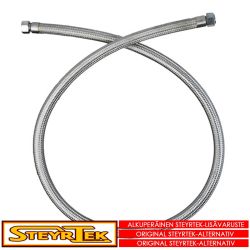 Teräsvahvisteinen paineilmaletku 2m 3/4" naaraskierre molemmissa päissä